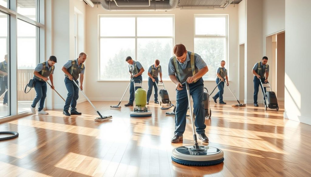 expert post-construction floor cleaning services