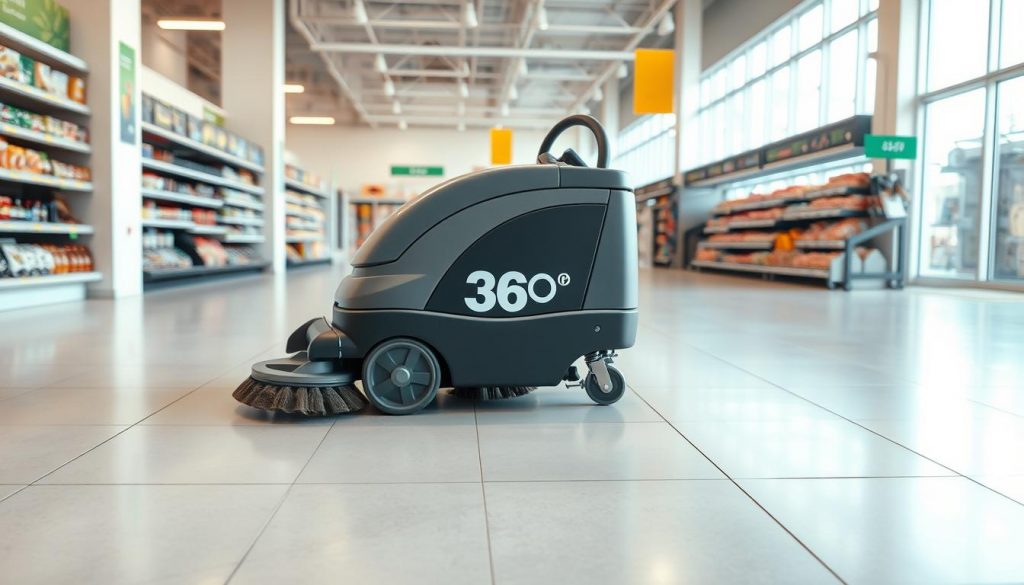 grocery tile floor cleaning