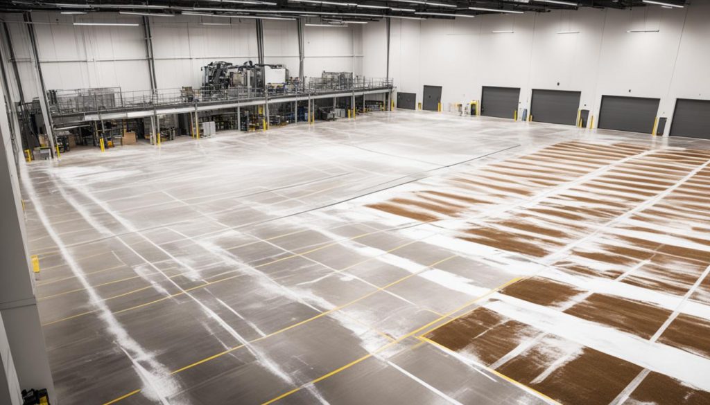 Post-Construction Warehouse Floor Cleaning Services