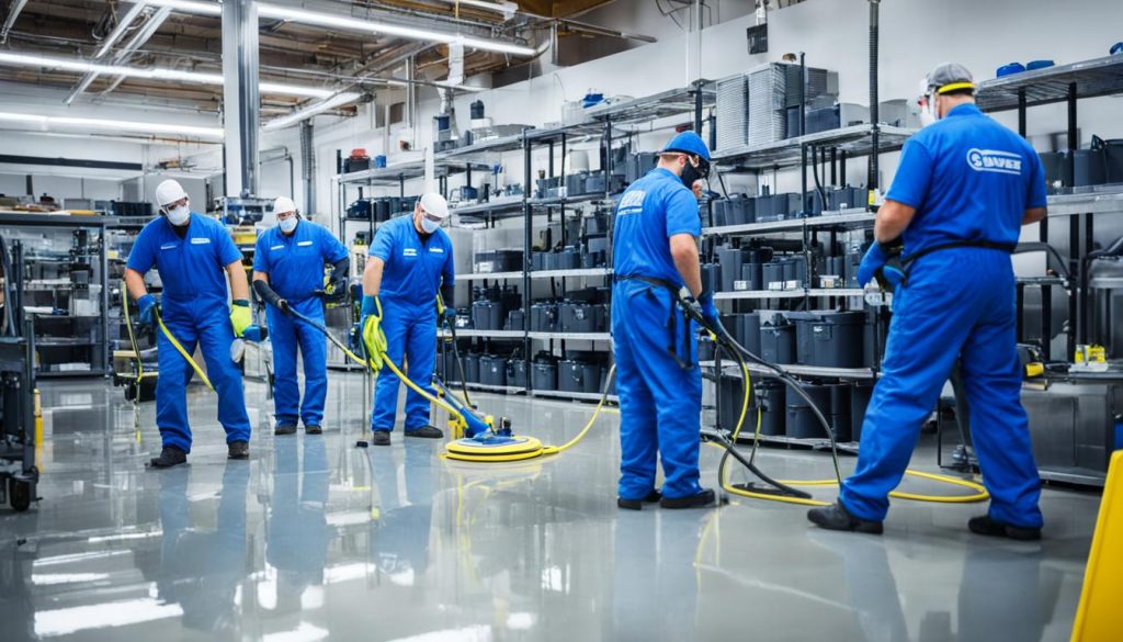 industrial floor cleaning services