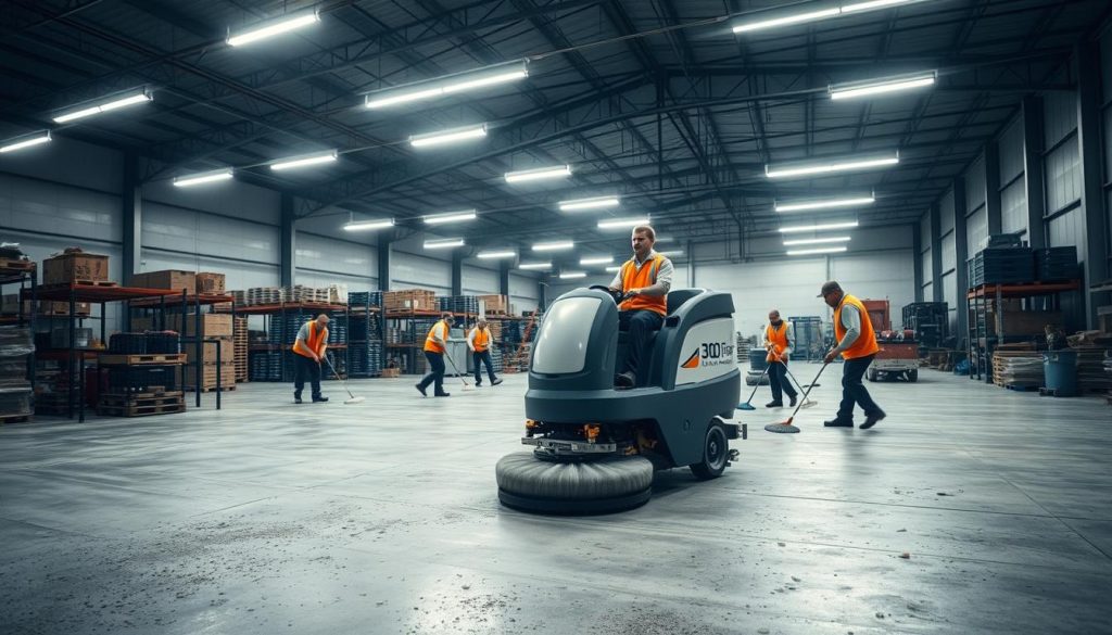 industrial floor cleaning services