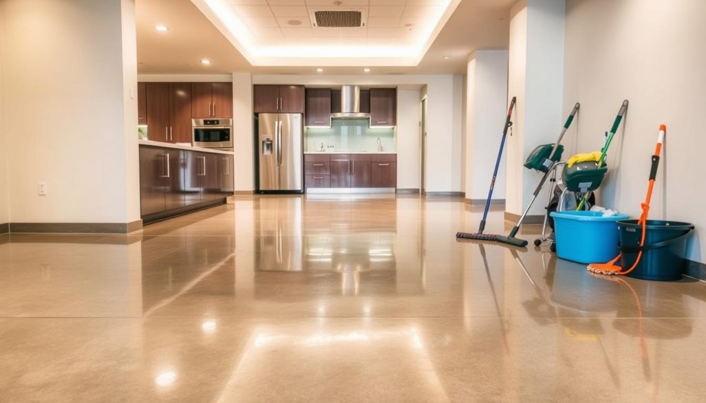 "Why Choose Professional Kitchen Lobby Concrete Floor Cleaning Services in Metro Atlanta?":