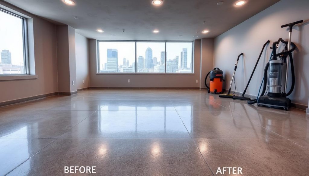 Basement Concrete Floor Cleaning Services in Metro Atlanta