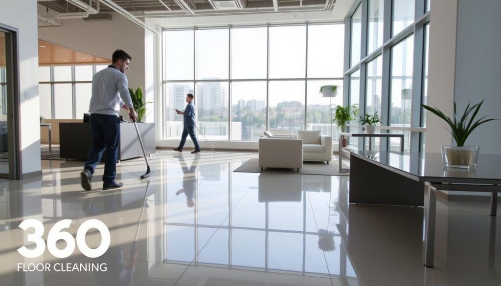 office tile cleaning