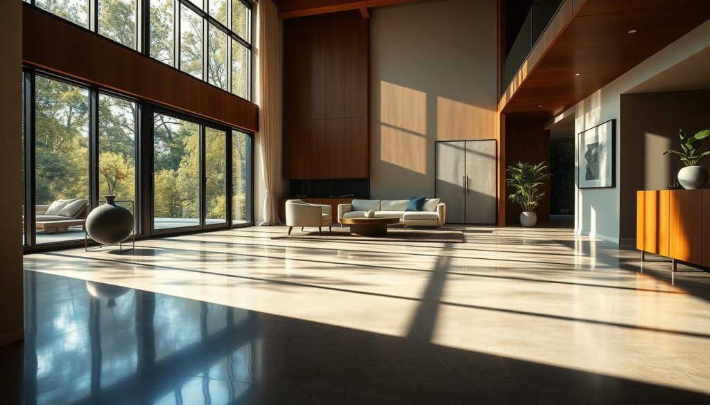 polished concrete floors for homes atlanta