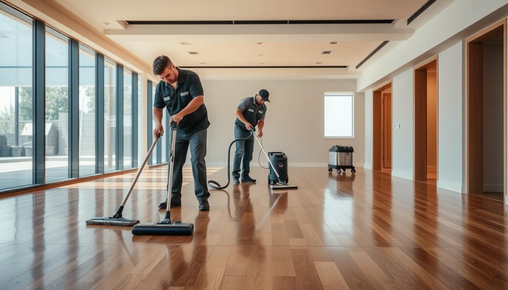 post-construction floor cleaning