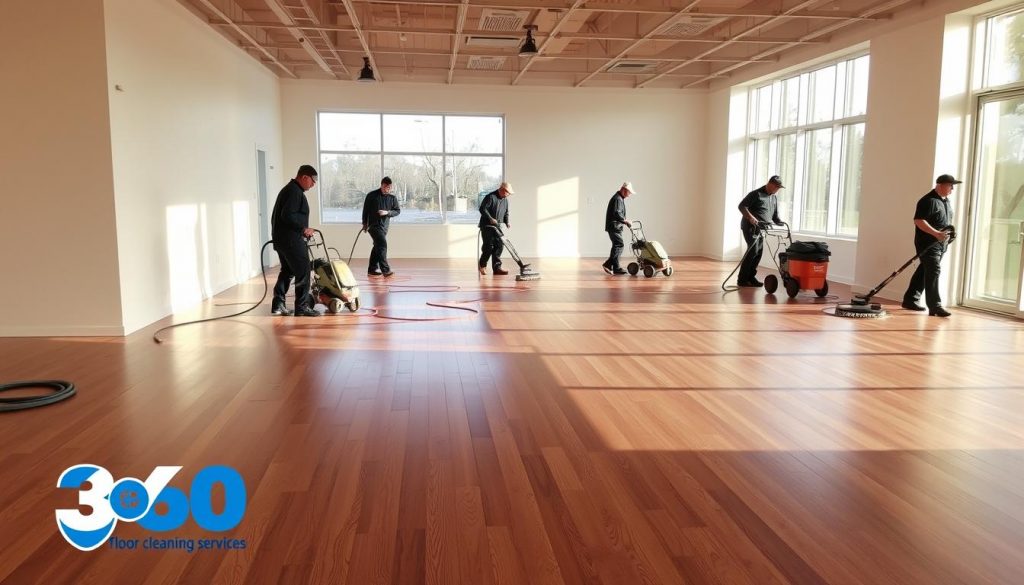 post-construction floor cleaning and restoration Sandy Springs, GA