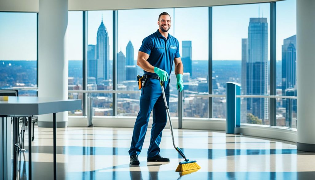 professional commercial floor cleaning services in Atlanta