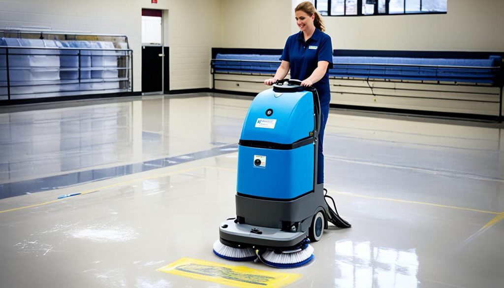 professional floor cleaning equipment