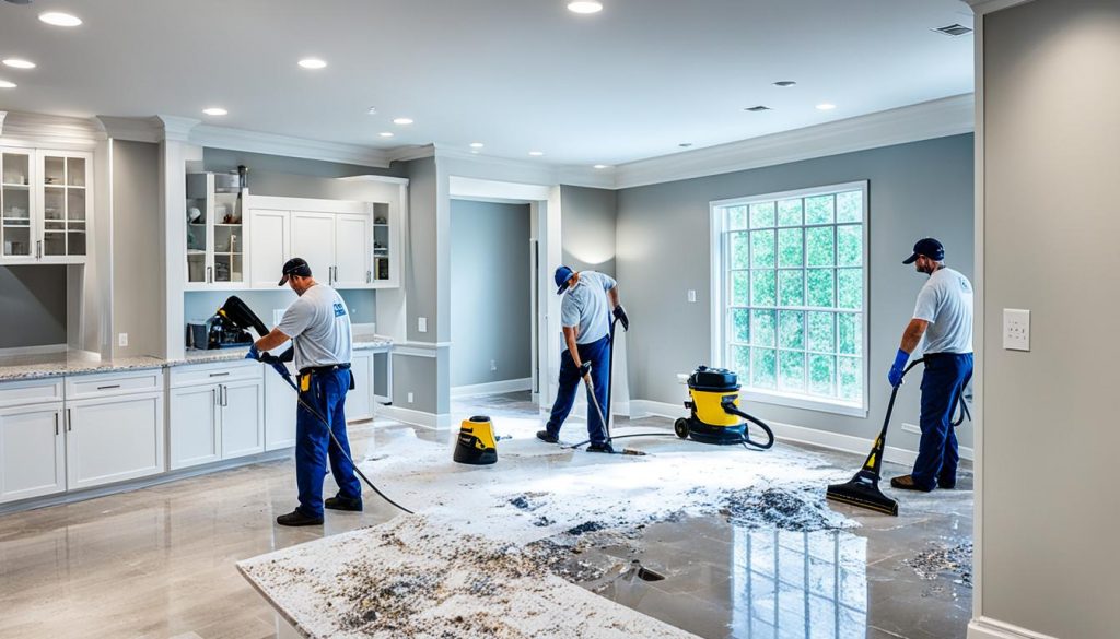 professional post-construction cleaning