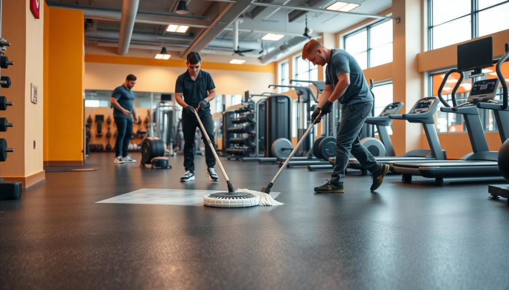 Why Choose Professional Rubber Gym Floor Cleaning Services for Metro Atlanta?