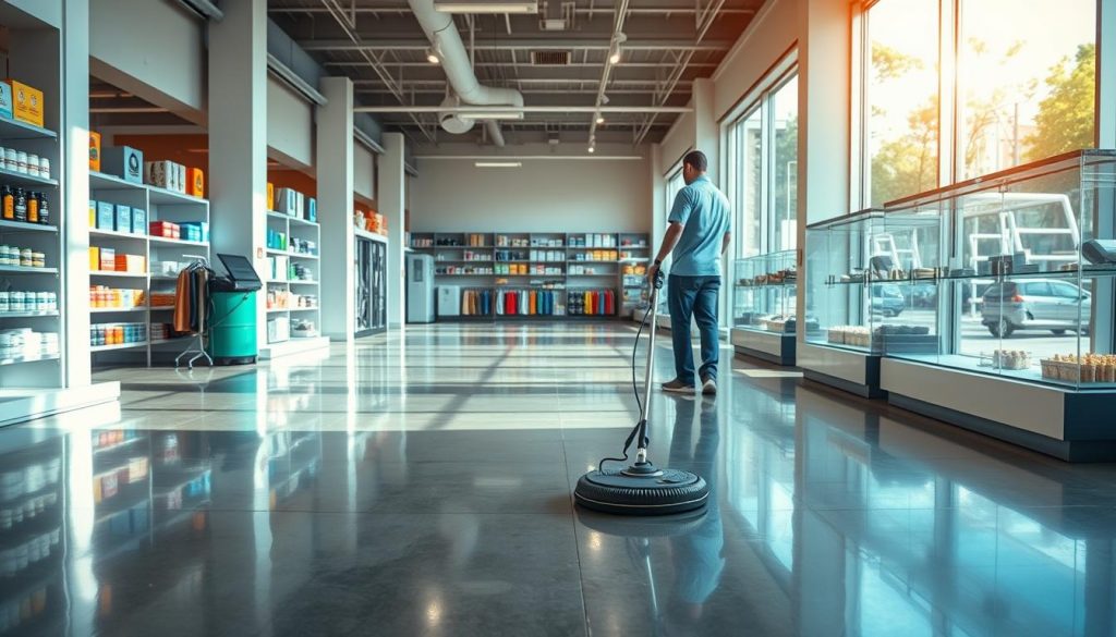 Retail Concrete Floor Cleaning for Retail Chains and Commercial Buildings in Atlanta