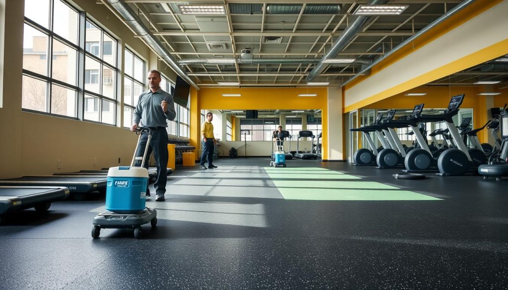 Why Choose Professional Rubber Gym Floor Cleaning Services for Metro Atlanta?