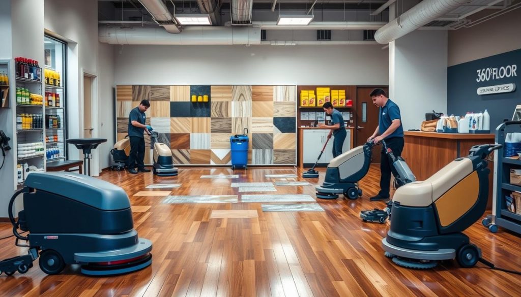 types of floor care services