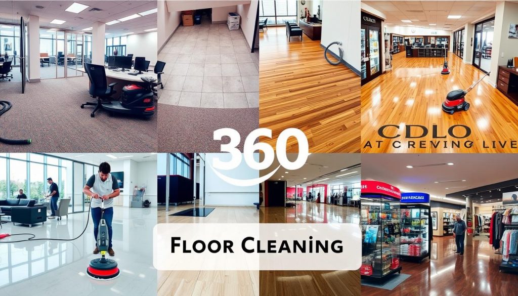 types of floor cleaning services