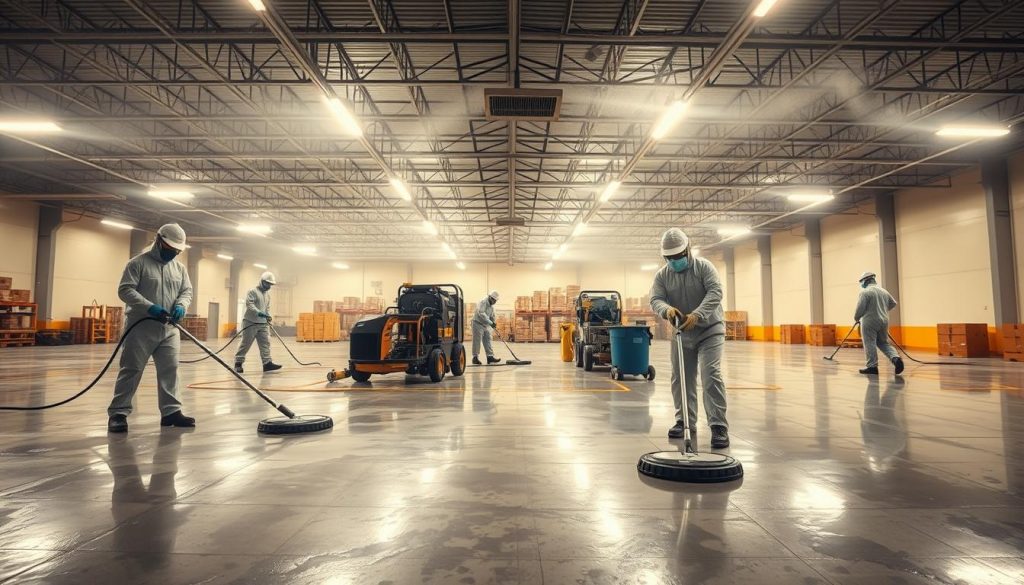 warehouse cleaning specialists